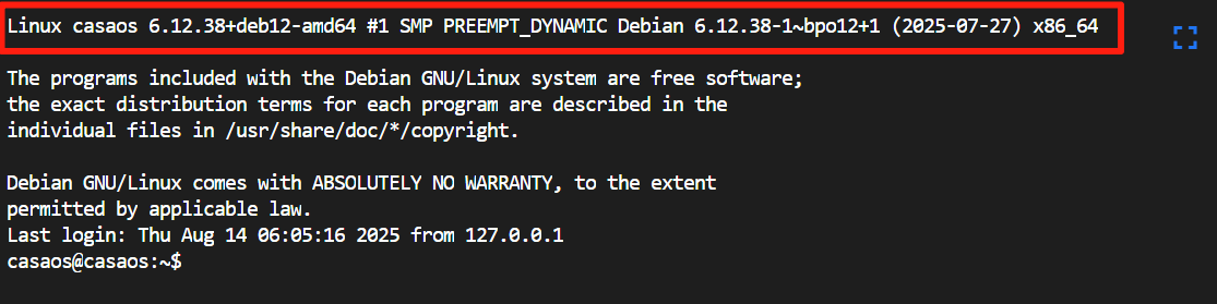kernel version