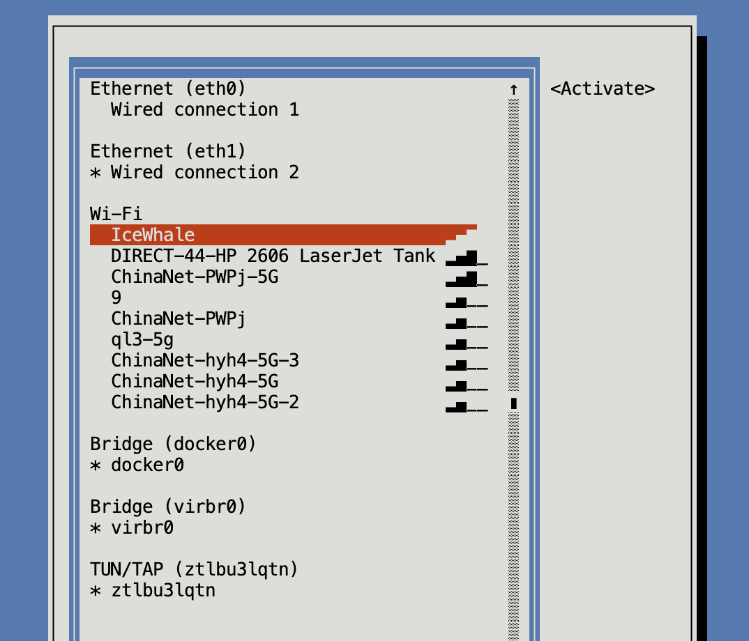 select wifi