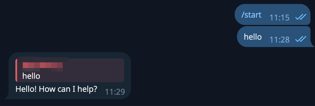 Telegram:与机器人聊天